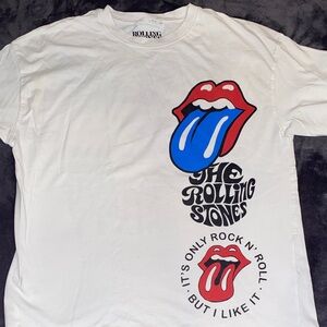 Zara Rolling Stones short sleeve tee